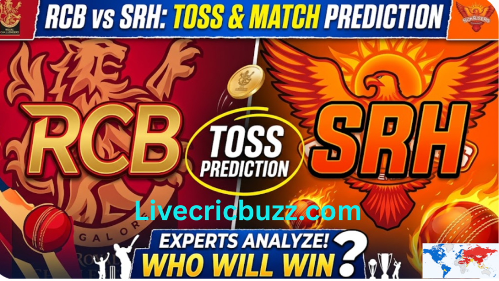 RCB vs SRH toss and match prediction